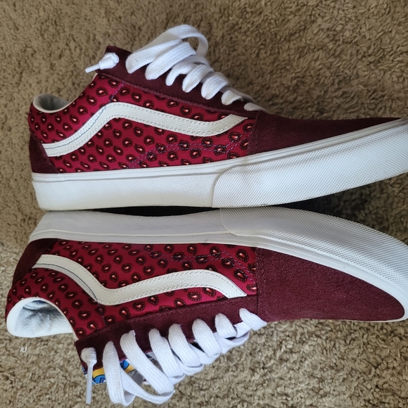 *SOLD* Mens Tie Print Mix Van's size-12 - Picture 2 of 7